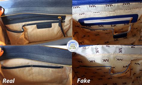 inside of a real michael kors purse